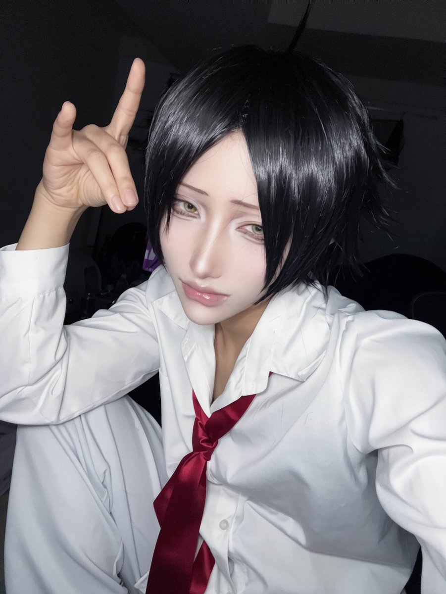 kasu_cosplay's tweet photo. HQ!　角名倫太郎コスプレ https://t.co/dlgchsuLPR