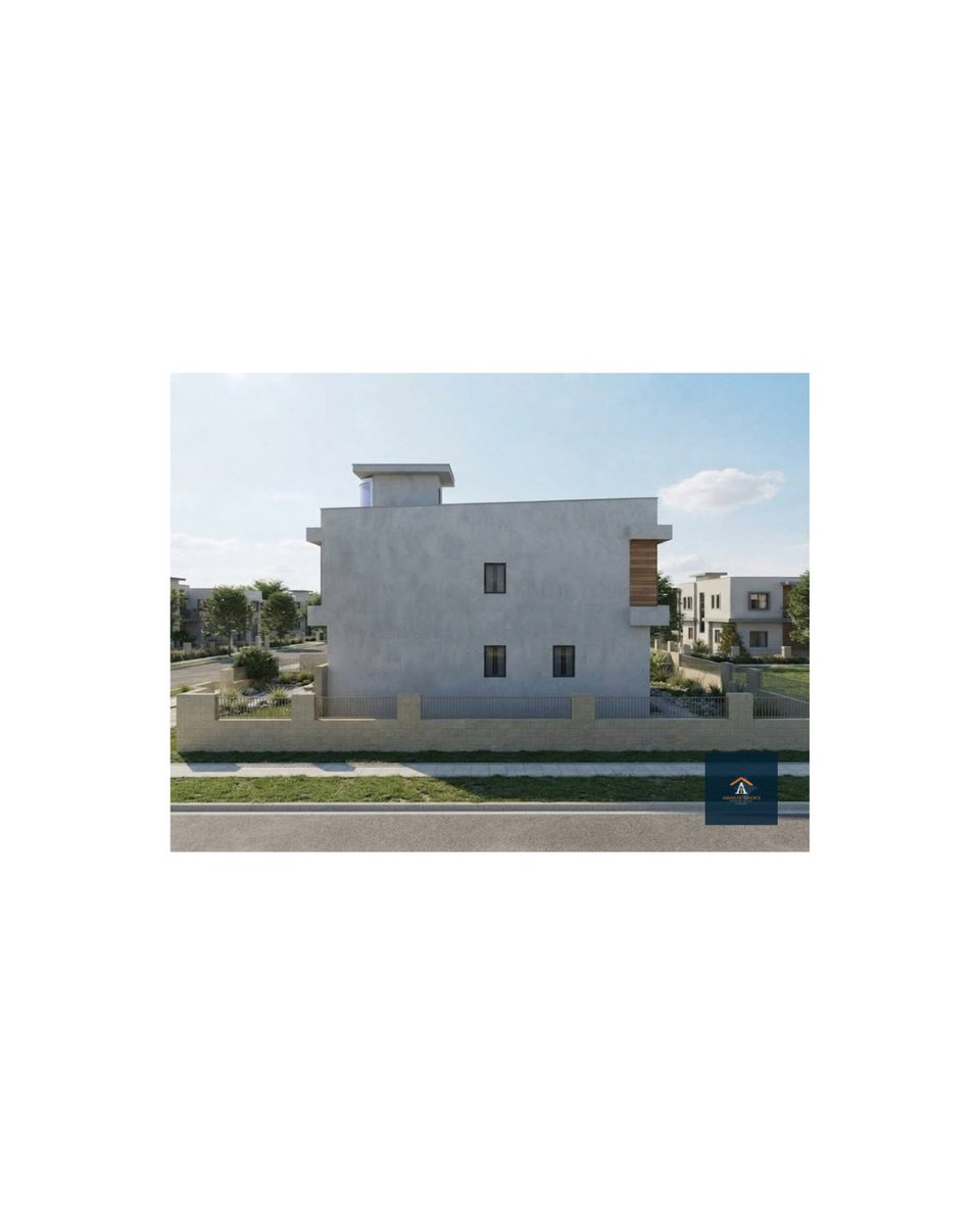 amaninteriors53's tweet photo. This modern two-story home features a distinctive central cylindrical glass tower, wooden panel accents, flat roofing with solar panels, and a fenced yard with minimalist landscaping in a suburban neighborhood. https://t.co/uxwiAmGToT