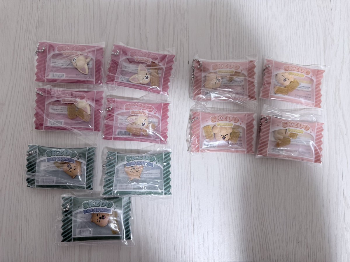 o4skz's tweet photo. 1箇所のコンビニで沢山買わないように買ったけど素晴らしく被ったので交換して下さる方いたらぜひ。

SKZOO シャカっとチャーム

【譲】 FoxI.Ny🦊・HAN QUOKKA🐿・PuppyM🐶
【求】 Jiniret🥟・BbokAri🐥

🥟、まとめての方優先・郵送

 #スキズ交換  #SKZOOシャカっとチャームグミ https://t.co/ejbEGv4k6O