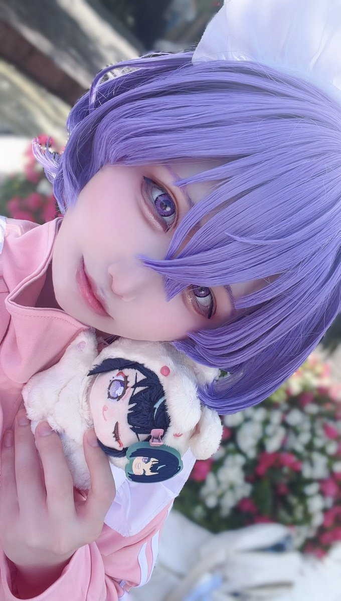 __popo_ttyo's tweet photo. enst cos / ユメ (花群冬芽)

今日はありがとうなの՞ᴗ͈  ̫ ᴗ͈՞💜ྀི

 #リナコス https://t.co/K1ZbfJpq9A