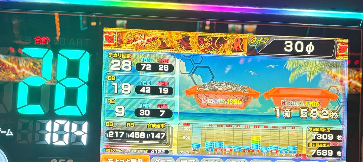 ep_3244's tweet photo. キクヤ一宮

はやめのかどおわおわ
推定2は勝ってるうちに辞めるのが鉄則
良番やったらキンハナの狙い台行ってたけど、キンハナはかなり厳しそうやった💦
@sumi___17 店長、ハナハナもうちょっと頑張ってください😢😢😢😢 https://t.co/qhQzfML8O1
