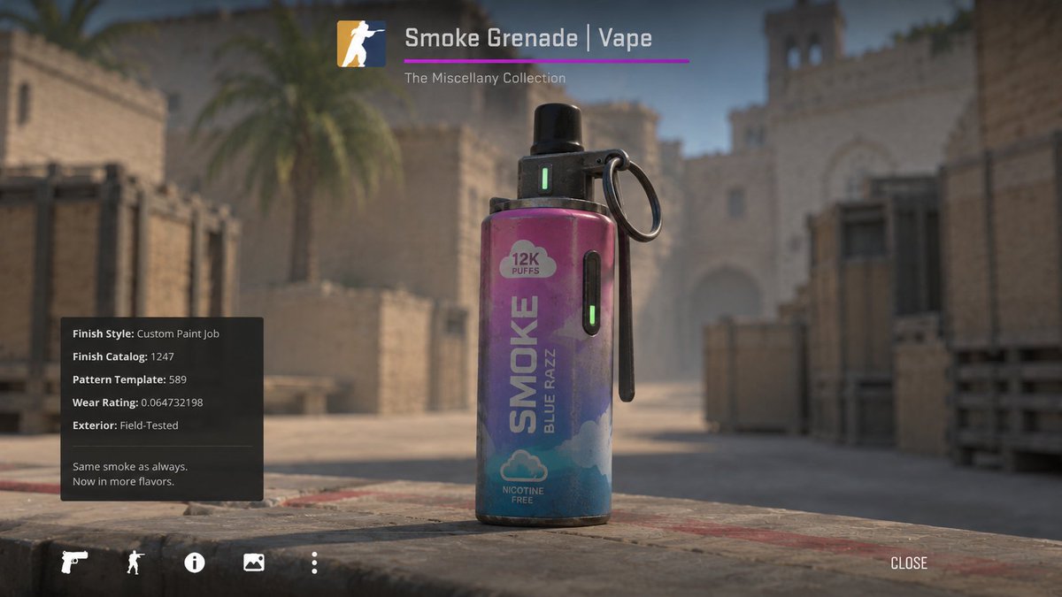 CS2SkinsWatch tweet picture