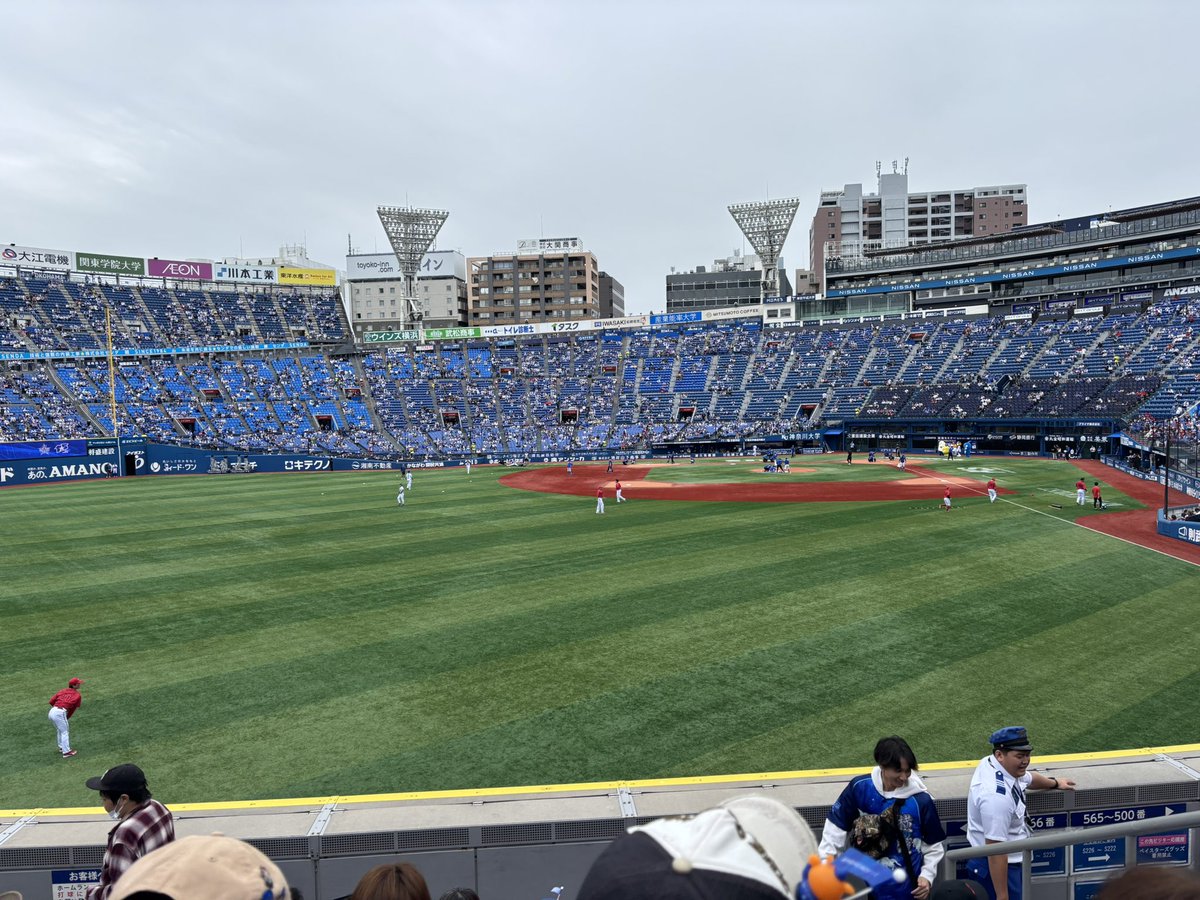 gam_shain's tweet photo. #baystars
#横浜dena
広島戦負けてしまったー
レイノルズ休ませてあげて欲しかった、
とにかく明日勝ってくれ！ https://t.co/yX7RqcJnY2