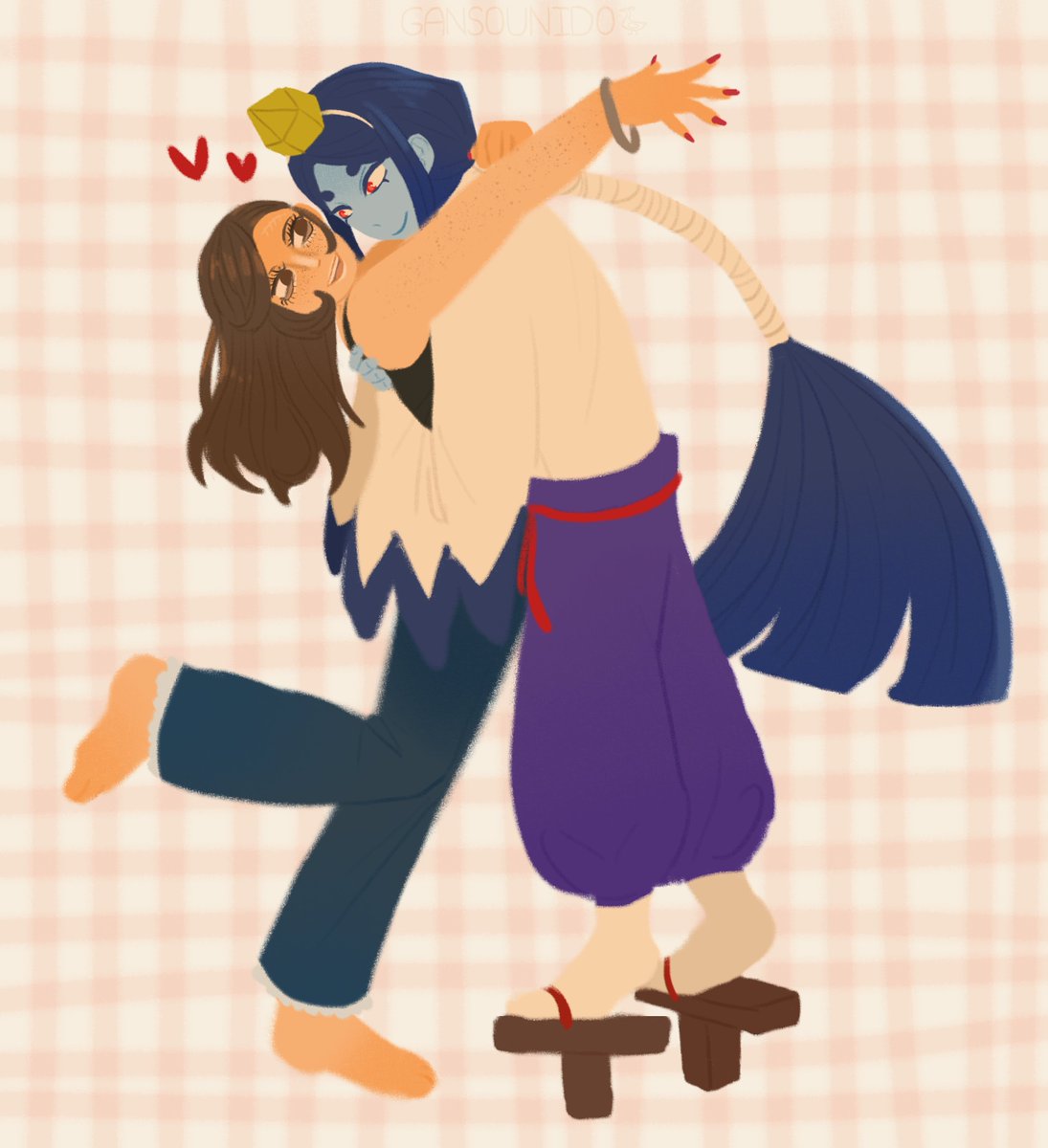 Gansounido's tweet photo. Art trade for @PrincessMote_ https://t.co/j451MbKrkb