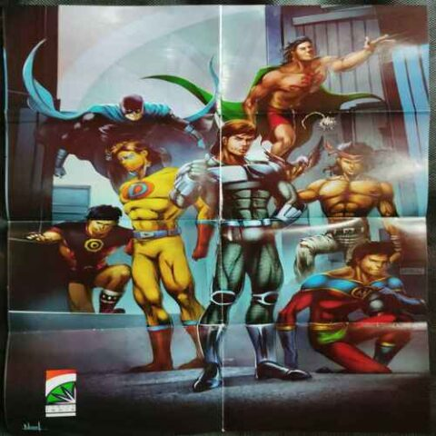 pastcart's tweet photo. 🎨 Rare Vintage Comics India Poster up for grabs!
Size: 43cm x 30.5cm
Condition: Average (authentic second-hand collectible)
Only ONE left in stock – ₹299 only!
Grab it before it’s gone 👇
https://t.co/Cak6usGRgw
#Comics #VintagePoster #IndianComics #Collectibles #PastCart https://t.co/cAIQsM0mr1
