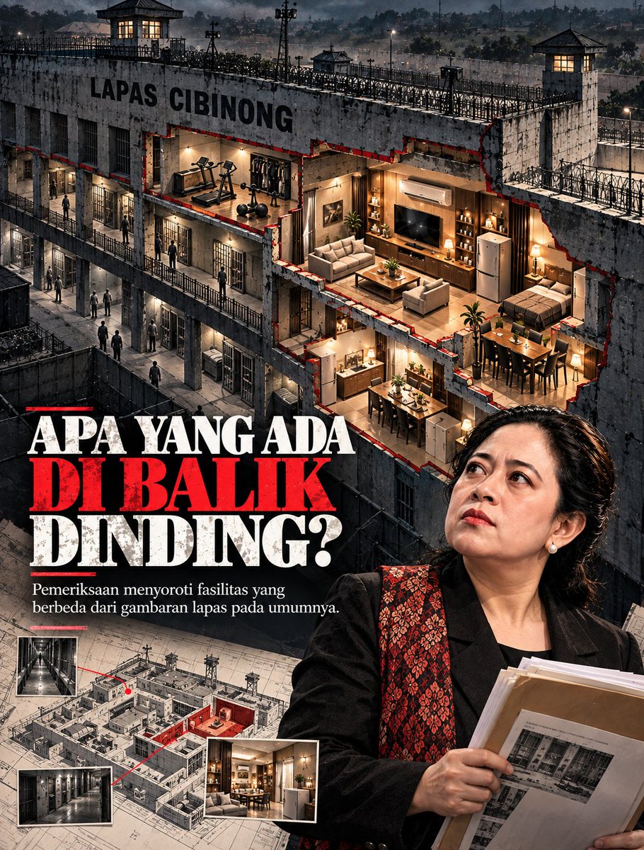 nunufei_'s tweet photo. Ruang yang mengubah pertanyaan, kontras fasilitas di Lapas Cibinong mendorong pendalaman serius atas pengelolaan pemasyarakatan demi transparansi dan integritas hukum. #puanku #puankoe #puanmhrn #puanmaharani https://t.co/fynReHW7YD