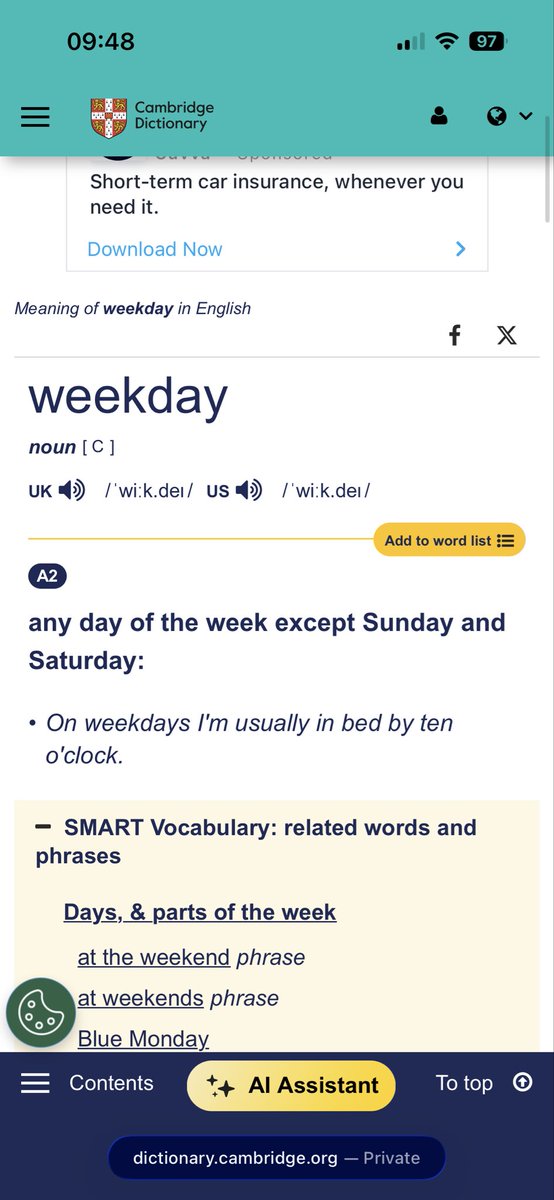 DeepLearn007's tweet photo. IMHO AI is already more intelligent than many people. Even the much maligned Sol 6. 

Weekday excludes weekends. https://t.co/Q3GSeZdBMv