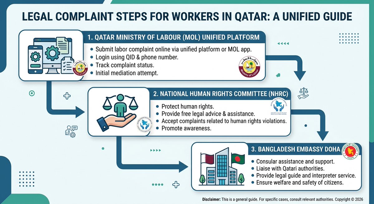 MazedAbdul4j's tweet photo. 🚨 Expatriate workers in Qatar are facing severe exploitation by online nomadic middlemen and illegal visa-trading syndicates.
🔍 Track our sovereign telemetry framework &amp; audit trails: https://t.co/35y93Uvddz https://t.co/ulSSmaY2H5