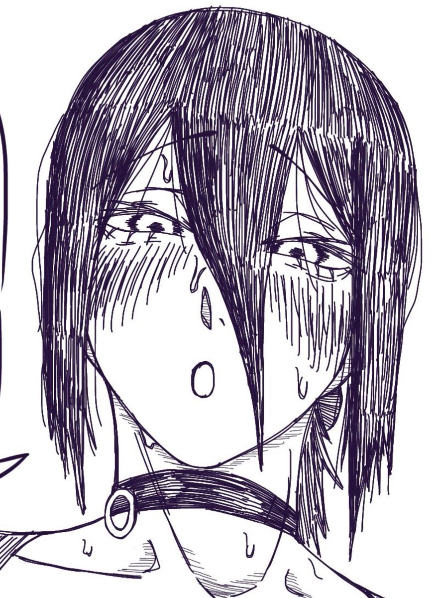 Yotakamaru999's tweet photo. 頬を紅潮させて顔描くの大好き https://t.co/yEMwaelYBM