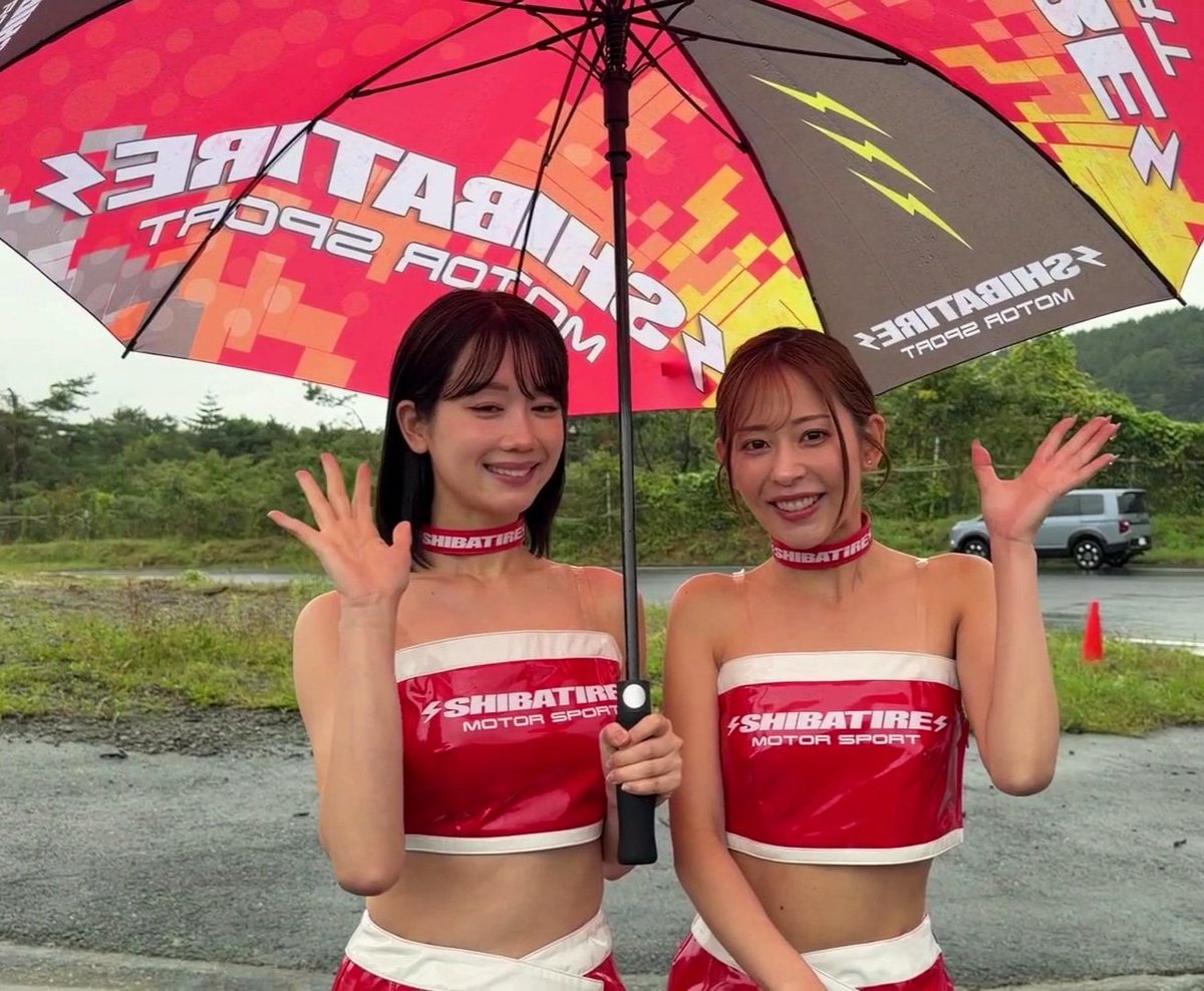 SHIBATIRE's tweet photo. D1GP Rd.5・Rd.6 エビス
SHIBATIRE GIRLS

Rd.5🌧️
#あらた唯 さん
#渡川もも さん
Rd.6☁️
渡川もも さん
#早川みゆき さん

シバタイヤ出場チーム.選手を
応援してくれ、笑顔で会場を盛り上げていただき、ありがとうございました✨

⚡SHIBATIRE ⚡× RYDANZ https://t.co/n1cB3dP91w