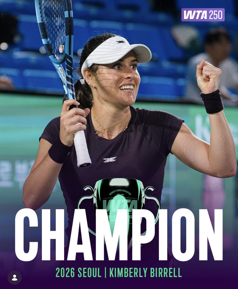 J_Walter23's tweet photo. Kimmy Birrell with her first ever Tour Level Singles Title #HowGood #KeepItRolling https://t.co/X5J0eArQIs