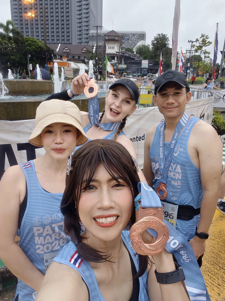 YunGJanGz's tweet photo. Pattaya Marathon 2026
#MiniMarathon #10K 
#Pattaya #Chonburi https://t.co/nPo68ElDkD