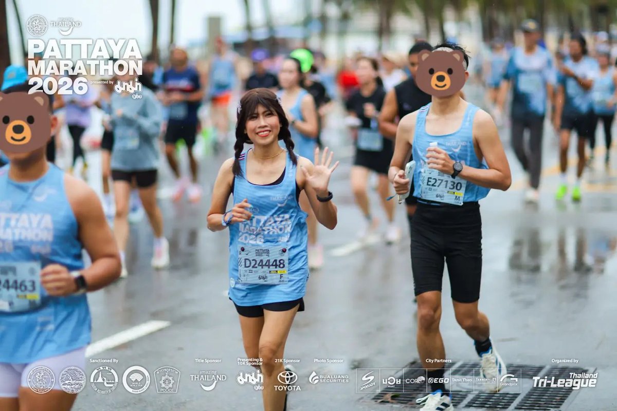 YunGJanGz's tweet photo. Pattaya Marathon 2026
#MiniMarathon #10K 
#Pattaya #Chonburi https://t.co/nPo68ElDkD