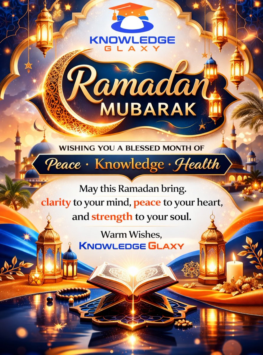 SuMarquez's tweet photo. Ramadan Mubarak. May this blessed month bring peace to your heart, clarity to your thoughts, and strength for growth and well-being. Let it inspire learning, balance, and a healthier mind and soul. https://t.co/21PsSt7qcA