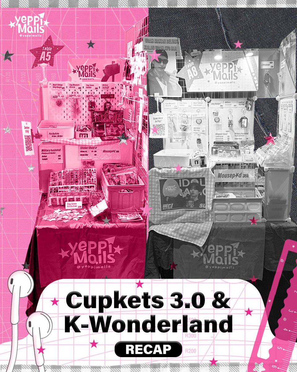 Yeppi_Mails's tweet photo. A quick recap of Cupkets 3.0 &amp; K-Wonderland 💗

Thanks for being part of it! https://t.co/ivEUK8nl6q