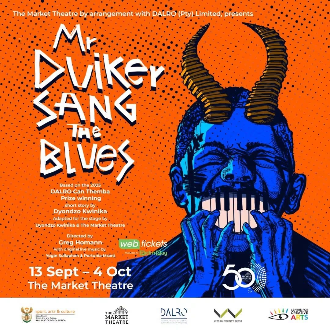 MarketTheatre's tweet photo. Spoil yourself with a good play at the Market before the long weekend ends❤️

Today we have:

#MrDuikerSangTheBlues : 15h00

#PrimaFacie : 15h00

#RotiQueen (Kippies) : 15h30

Tickets @webticketsSA Get yours before Monday does its thing 🤞🏾😁

Nayi i-plug, ayikhulumisi lena 🔥 https://t.co/TEyT0T6e03