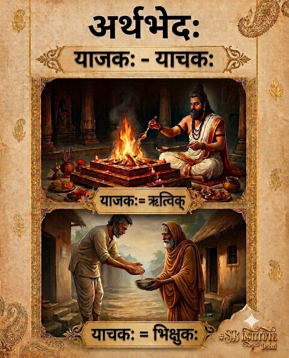 instituteSB's tweet photo. BHN013-याचकः - याजकः/Yācakaḥ - Yājakaḥ https://t.co/rEPyHmHR6b