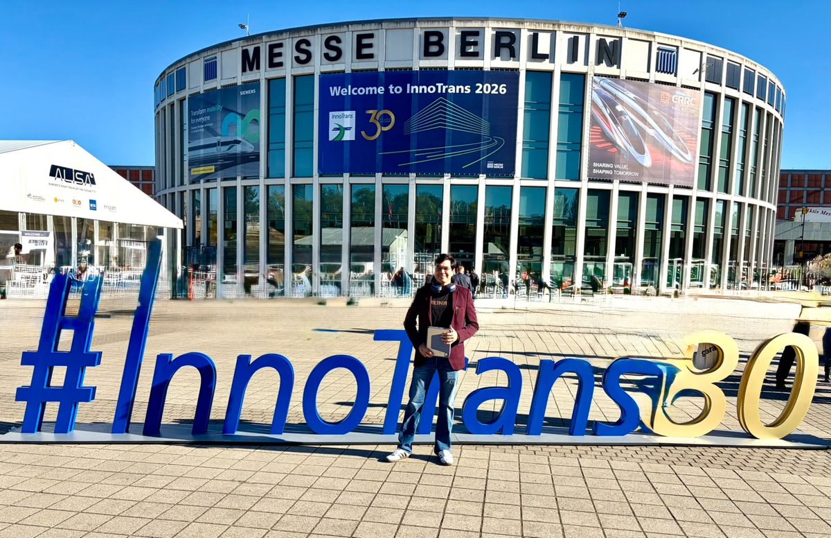JitendraHeinri2's tweet photo. Innotrans Berlin 2026 https://t.co/0FLL88DAgn