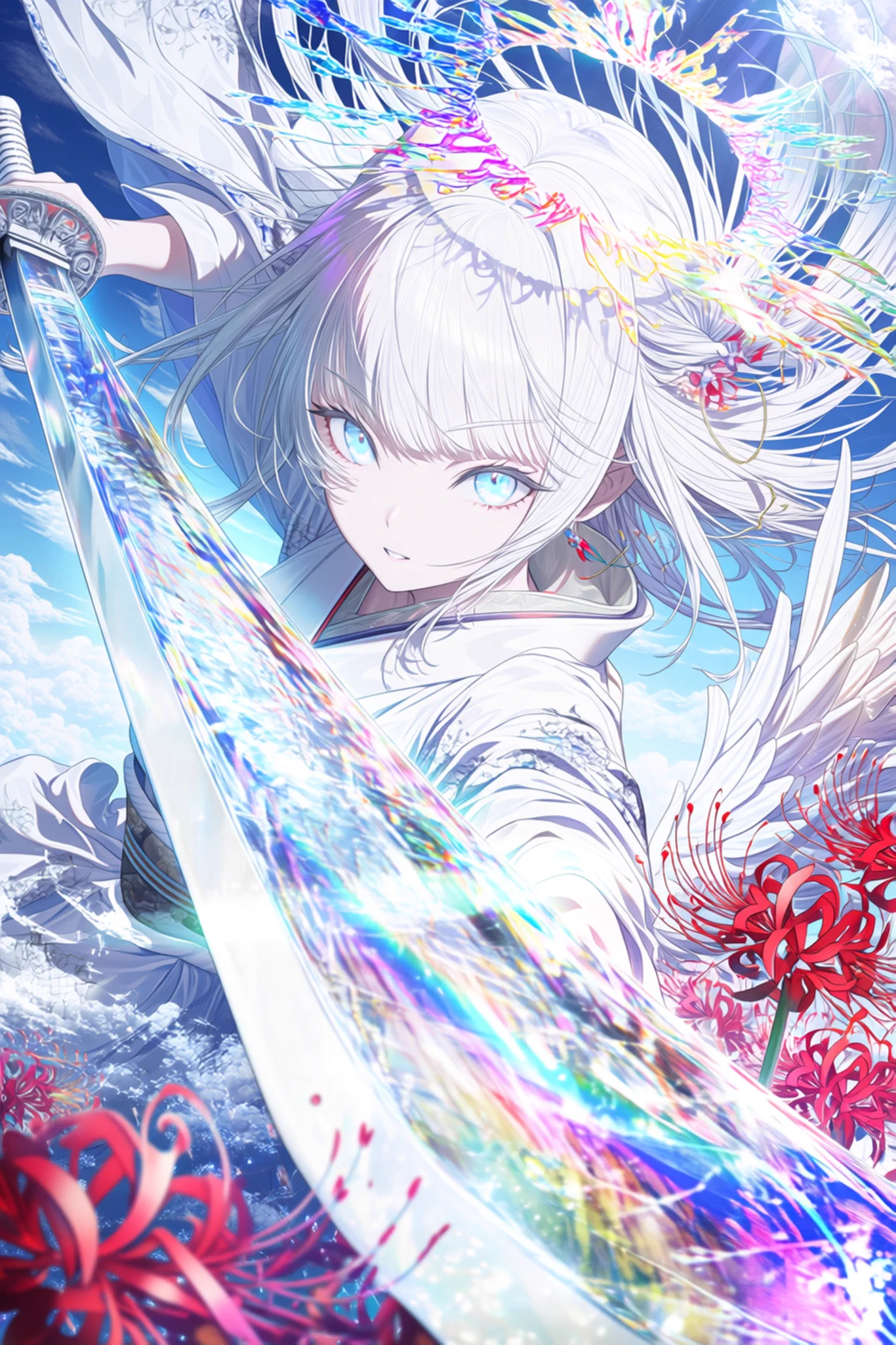 白 on X / X
