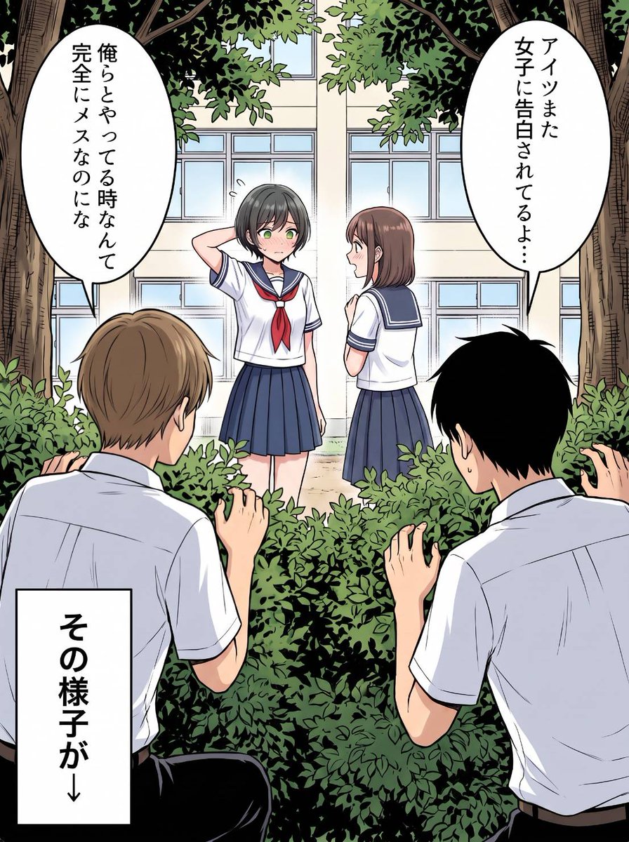 228_twan's tweet photo. ボーイッシュは女にもモテる (1/8) https://t.co/W6KVwBpBWb