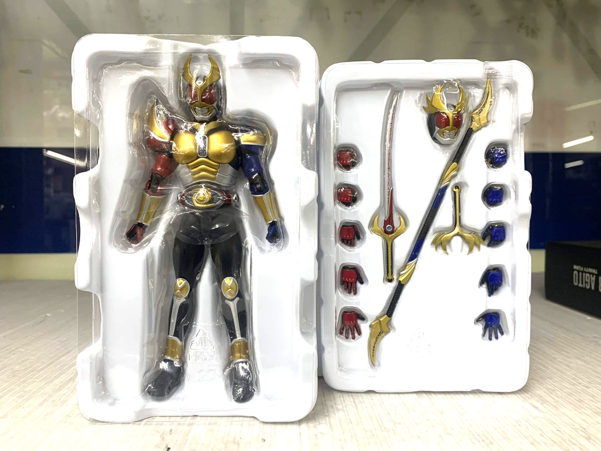 junkdoh's tweet photo. ⚡【入荷情報】

「S.H.Figuarts 真骨彫製法
仮面ライダーアギト トリニティフォーム」
入荷しました！

アギトファン、真骨彫製法シリーズを集めている方はぜひチェックしてください👀✨

📍リサイクルCube 福山駅家店

#仮面ライダーアギト  #SHFiguarts #真骨彫製法 #ホビー買取 #福山市 https://t.co/Lyt7xo76YA