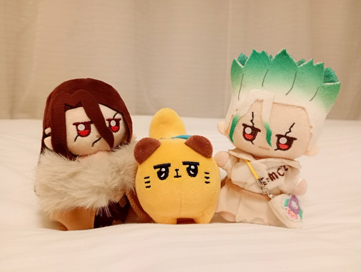 emc2mic's tweet photo. 新しい家族が増えました！🎊バナナのようなニャンコだよ
すぐにぬいちゃん達になついてました💕これにはぬいちゃんもﾒﾛﾒﾛ☺️よろしくね✨ https://t.co/FROuH4Dhzd