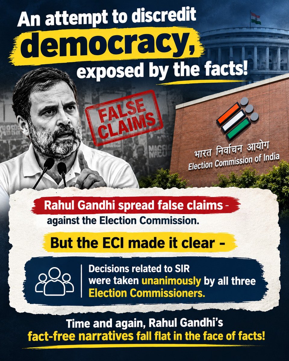 BJP4Himachal's tweet photo. Bold statements on political platforms end with unconditional court apologies—a recurring pattern of reckless accusations that demands accountability.   

#MaafiMaangoRahul https://t.co/Sj5ZcmDxaH