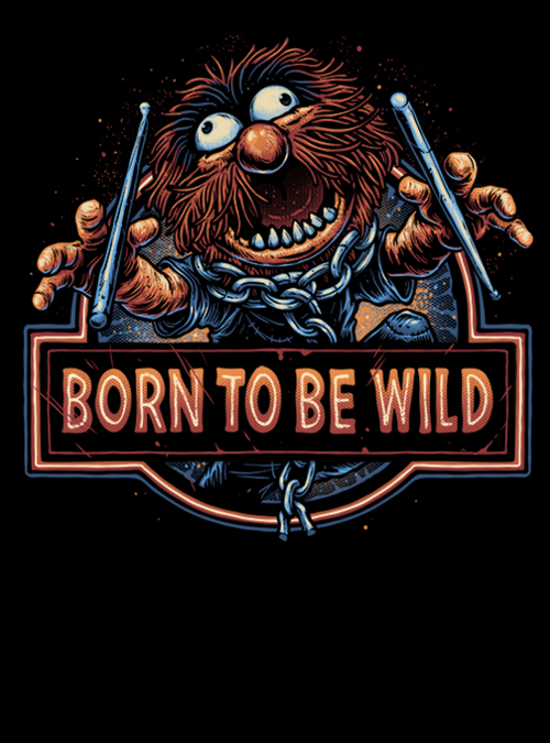 qwertee's tweet photo. "Born to be Wild" for just 12hr more on https://t.co/PrRul7wbSk RePost for chance at FREE TEE! https://t.co/cfPy90NLCN