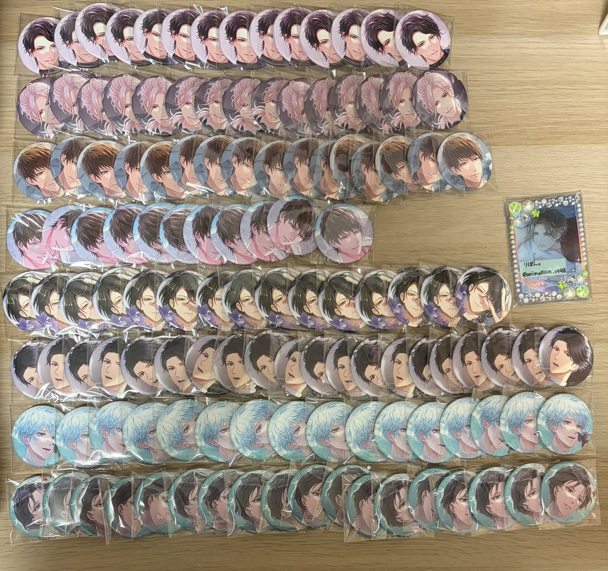 animation_1998's tweet photo. 【交換】 スタマイ UCC 第二弾 缶バッジ A

譲▶︎青山･今大路･由井･誠･新堂･カナメ･宮瀬

求▷夏目

※初回ツイフィ必読
1枚目は交換＞2枚目同数含む譲渡
2枚目は定価(+送料)譲渡可
纏めて優先/郵送のみ

求は買取もしております

通知不良あるためいいねなどアクション頂けますと幸いです🙇‍♀️ https://t.co/xbSGVkSdoj