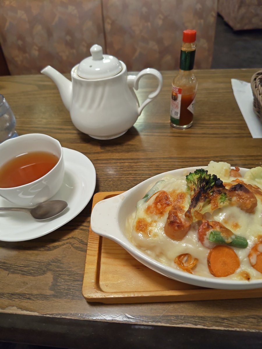 coffe_sweet73's tweet photo. 曜ちゃんのプレートは前食べたから今日はパングラタンにしてみた。
美味しそう！！ https://t.co/gLT9g5dDlR