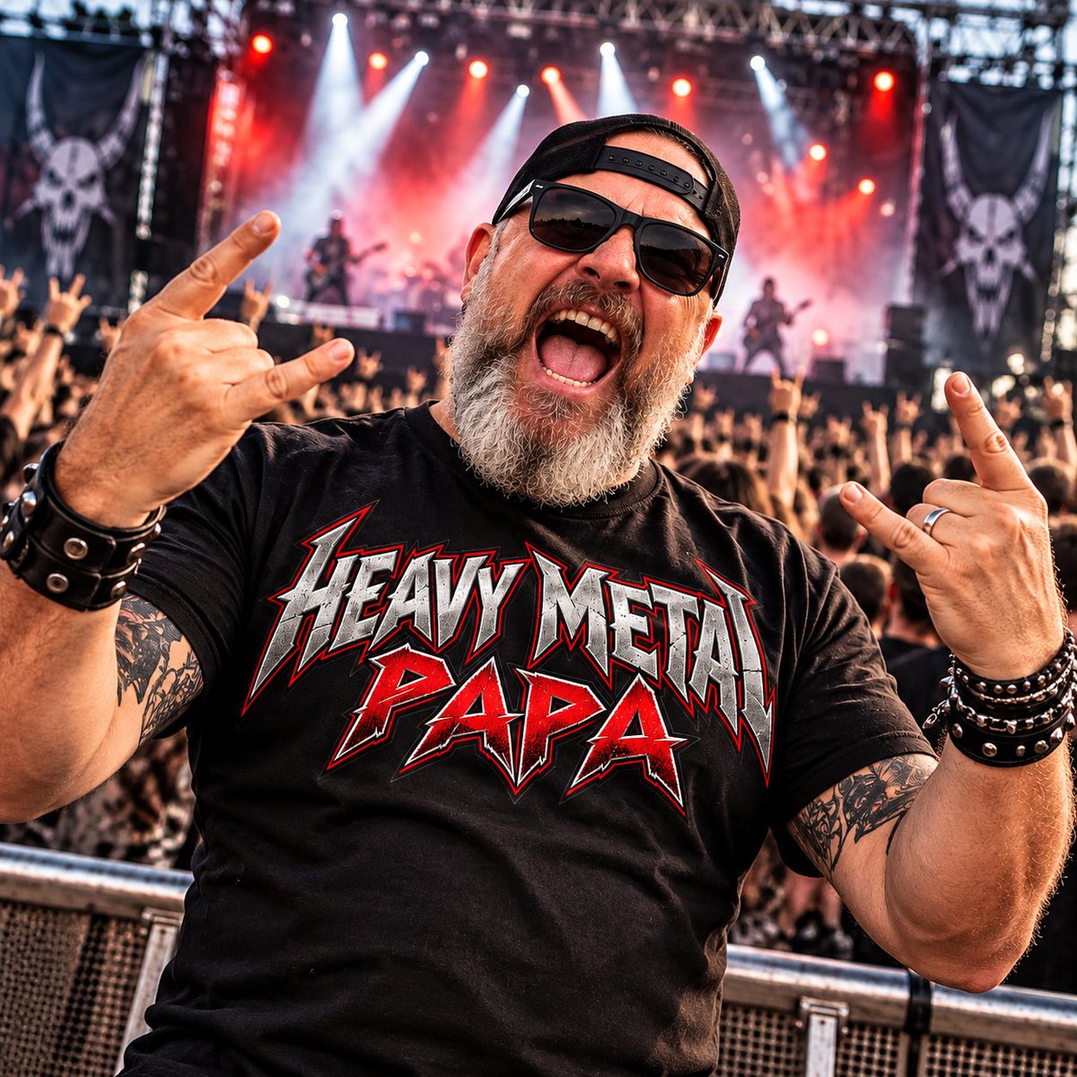 ArtworxMh's tweet photo. 🤘 PAPA-MODUS: HEAVY METAL! 🔥
Andere Papas grillen – dieser hier steht in der ersten Reihe! 😎🤘
Heavy Metal Papa – laut, stolz und niemals zu alt für Metal! ⚡
#HeavyMetalPapa #MetalDad #HeavyMetal #Metalhead #PapaPower #RockDad #MetalFamily #FestivalLife #StayMetal #Metal https://t.co/LHlolxRt5e