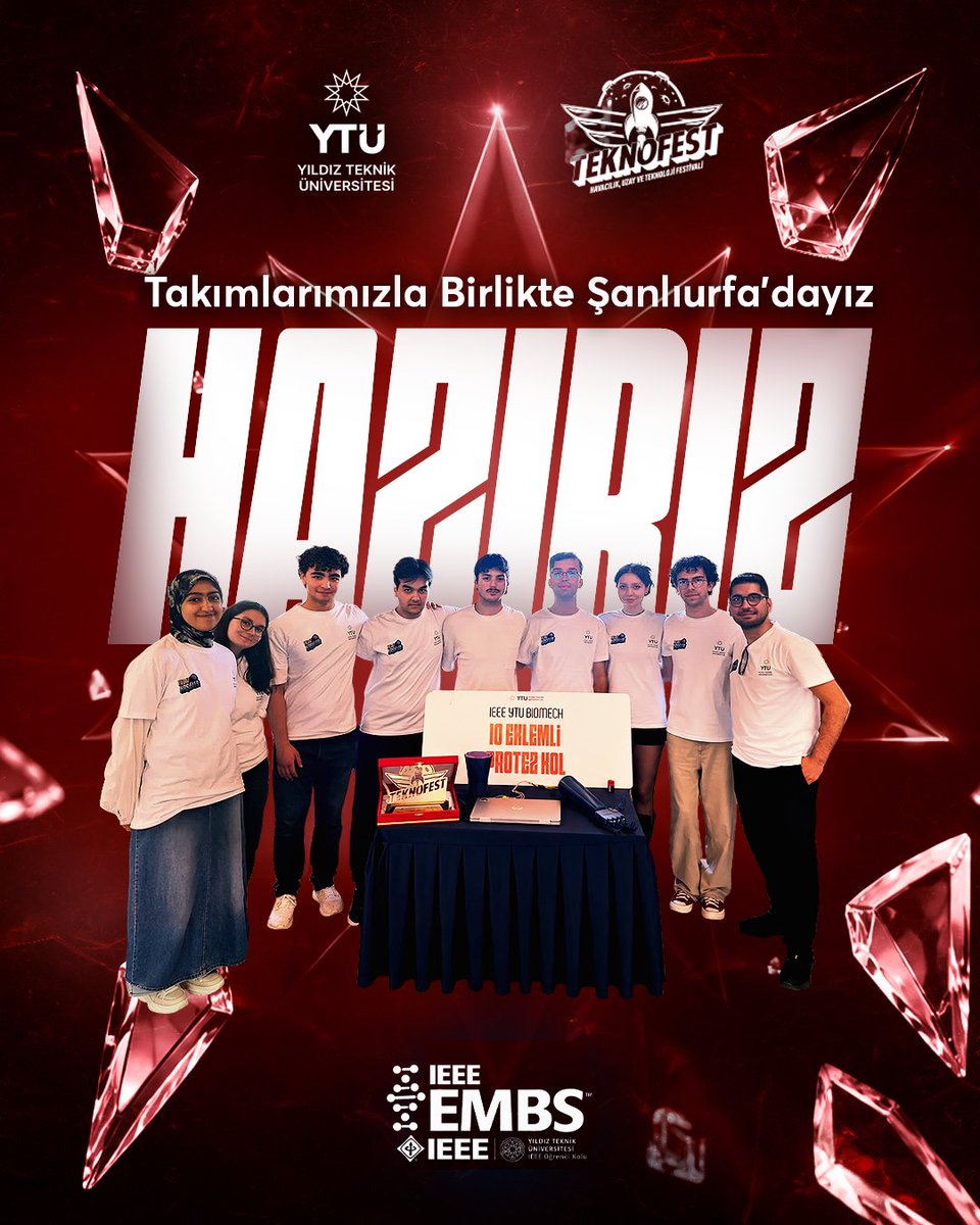 YildizEdu's tweet photo. ✨️ Şampiyon öğrenci takımlarımızla TEKNOFEST Güneydoğu'dayız! 🚀
📌 Şanlıurfa GAP Havalimanı
Stant: C-4 | 30 Eylül - 4 Ekim
#YTU #TürkiyeninYıldızı https://t.co/DtYLFDtJQB