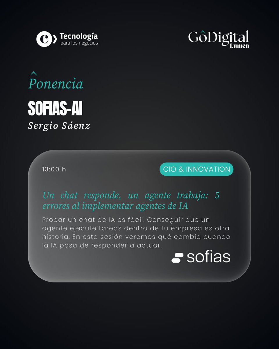 TICnegociosMAD's tweet photo. 🚀 TIC Negocios estará presente en GoDigital 2026 junto a varios de sus proveedores homologados.

IA, automatización, productividad y transformación empresarial.

📅 1 octubre | 📍 Valencia  
👉 https://t.co/w9qAvtnUeL

#GoDigital2026 #TICNegocios https://t.co/vl5oKNbCNz