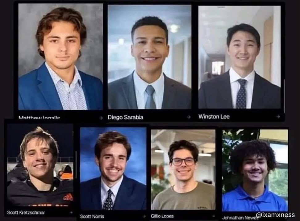 landpalestine's tweet photo. 7 hours. 7 HOURS. the Cornell rapists names are:

Matthew Ingalls 
Jonathan Newell
Winston Lee
Gillio Lopes 
Diego Sarabia
Scott Norris
Scott Kretzschmar￼ https://t.co/Tl9lnLjEPo