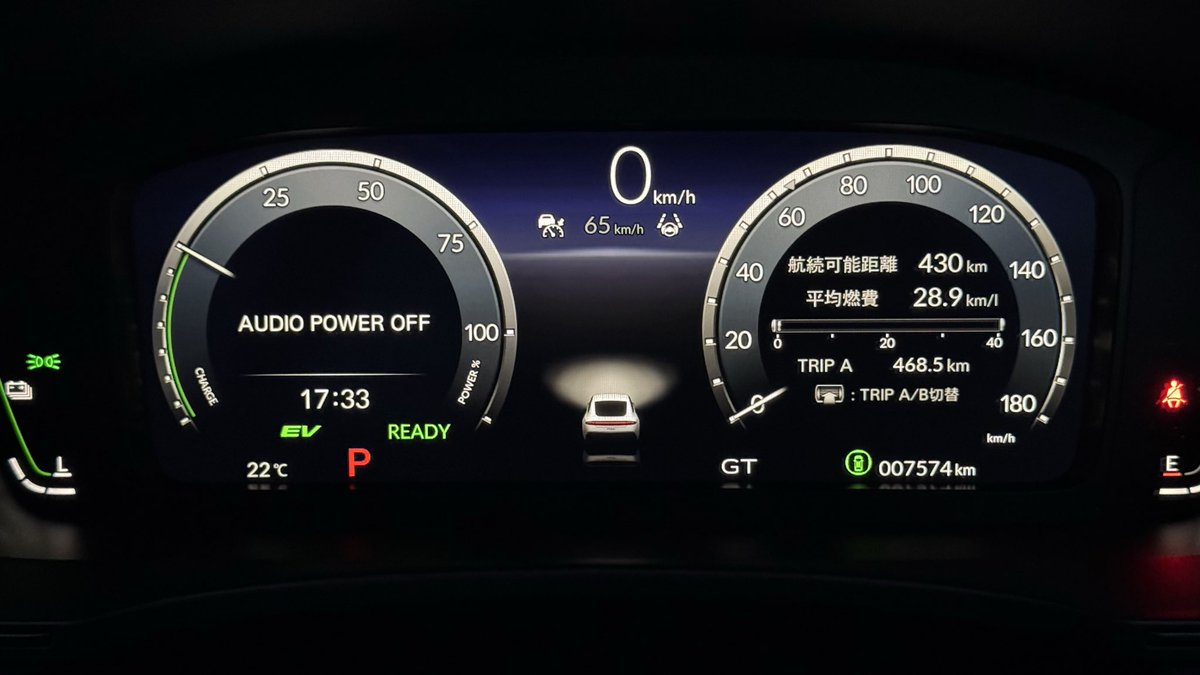 NSXtypeR's tweet photo. 昨日と今日で合計467km走行して
平均燃費が28.9km/Lでした
今日はちょっと渋滞っぽい感じが何度かあったので昨日ほど燃費は伸びなかったかもだけど立派です
#プレリュード
#BF1
#燃費 https://t.co/gc0S9xtkET