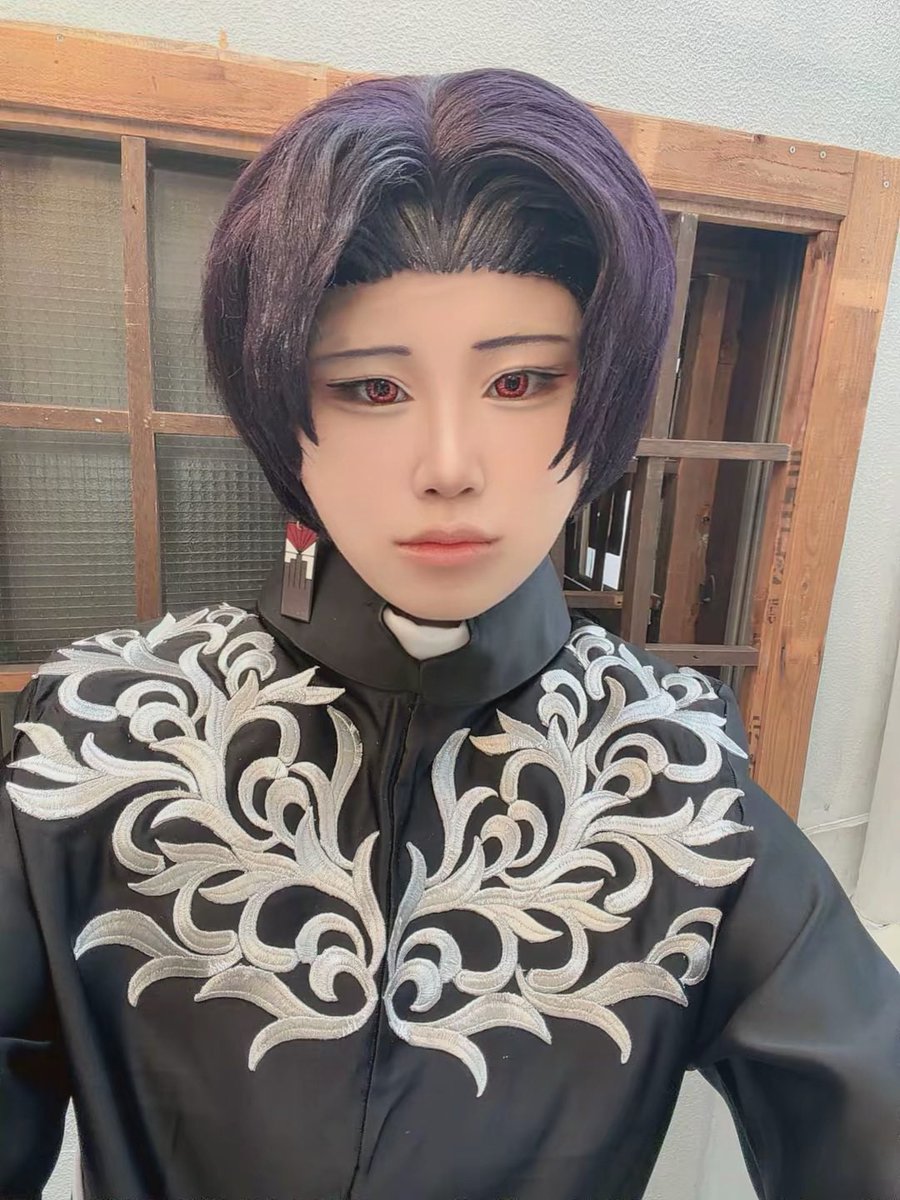 E_le411's tweet photo. 念願の鰯と柊併せ行ってきました〜！！

コスプレ久々だし衣装自作がえぐかったけどそれ以上にとっても楽しいし幸せな併せでした。

主催の明日夜。さん、参加者の皆様、信者で参加してくださった皆様に心からの感謝を！🐟🌿

#0926とある教団の日常 https://t.co/MfTTZIDIBq