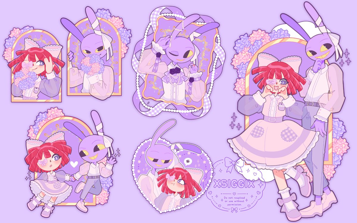xsnuggiex's tweet photo. 🎀🐰Bunnydoll🐰🎀

These will be available on my shop soon! In the meantime, please enjoy the art 
⸜(｡˃ ᵕ ˂ )⸝♡ https://t.co/vPcBCTG31t