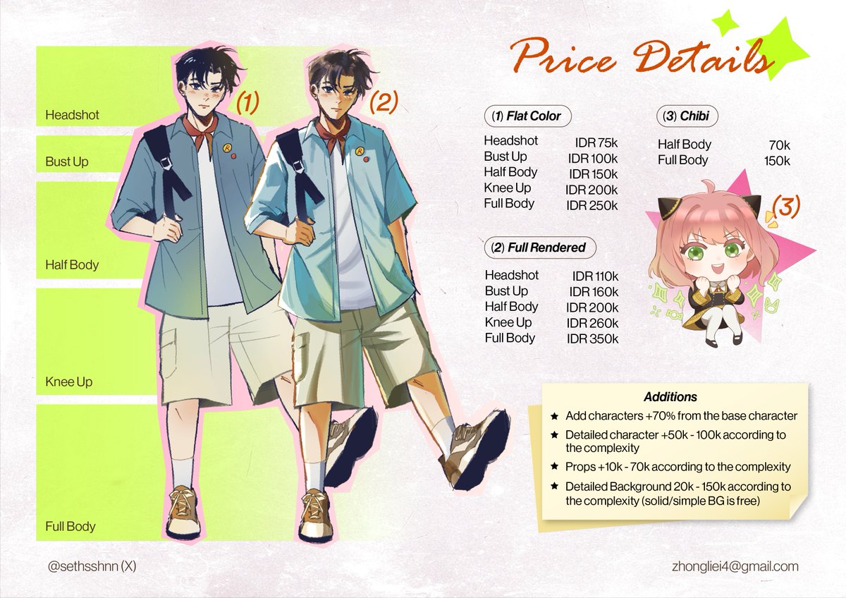 sethsshnn's tweet photo. [💗and RT are appreciated !]

Haloo! aku lagi open commission untuk lokal (IDR 🇮🇩)yayy😳! Kalau tertarik, bisa cek TnC dan detail commission di bawah yaa! Feel free to ask me via DMs kalau ada pertanyaan. ♡

#zonakaryaid #zonauang #opencommission #artidn https://t.co/Sz5HNMt58m