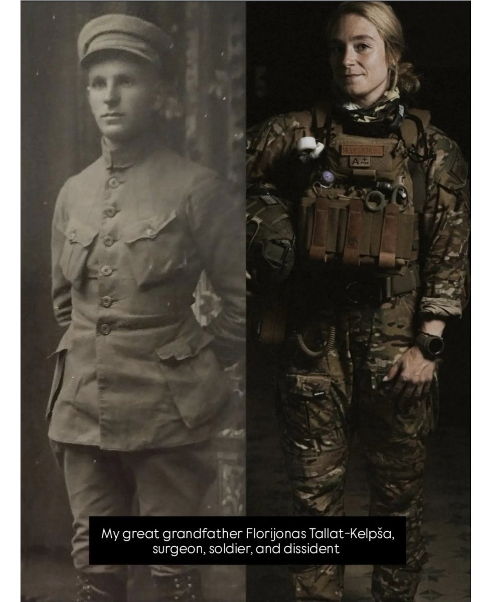 rima_medUA's tweet photo. I am American but my roots are Lithuanian. russia is my enemy. 

I know this enemy. It took everything from my family, including their lives and homeland. But they fought back anyway despite being murdered by the russians, exiled to Siberia, forced to run, etc. They were Lithuanian partisan fighters, translators, doctors, and rescuers.

Part of my family managed to escape and lived in displaced persons camps for 5 years before being accepted by America as war refugees. The other part of my family that wasn't killed was exiled to Siberia. 

My great grandparents died never seeing Lithuania become free again. It would become free a few years after their deaths. 

It is a pain I wish on no one. 

russia is an ememy to the free world. History shows it. It's unfathomable to me that anyone could think otherwise.