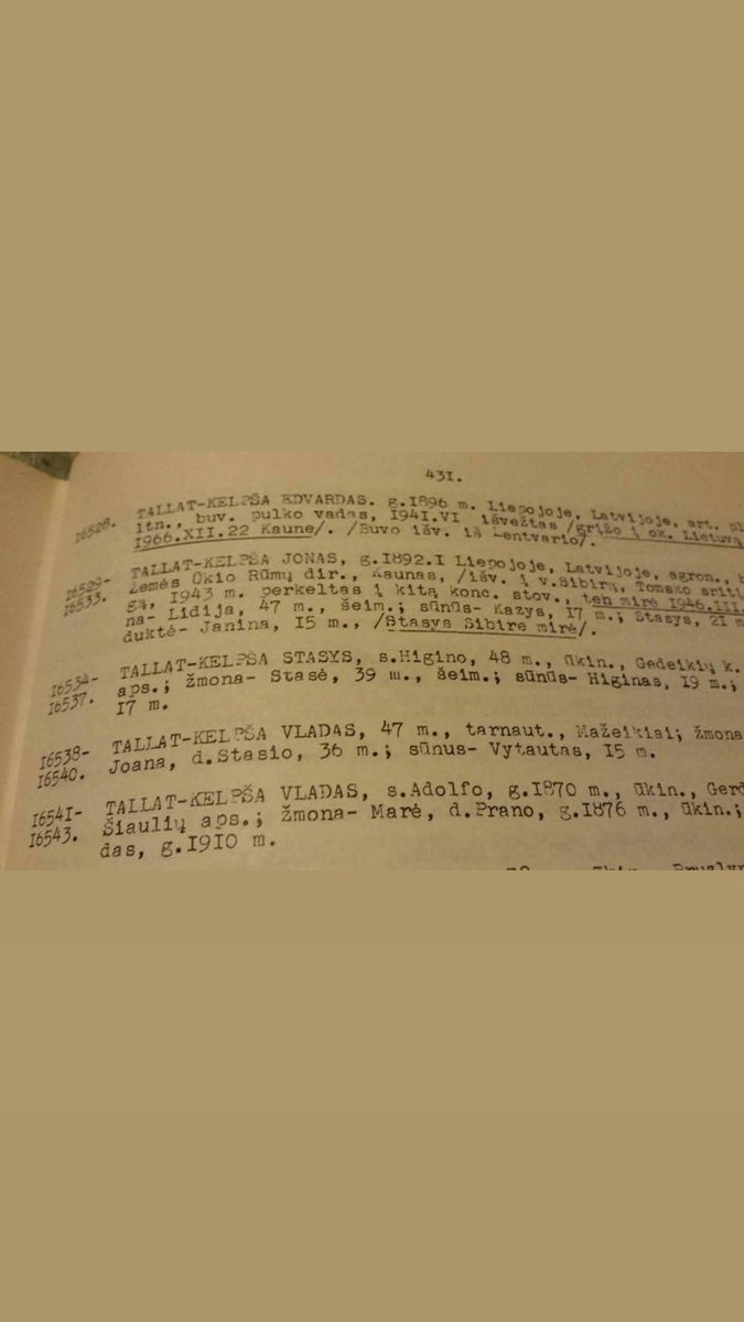 rima_medUA's tweet photo. I am American but my roots are Lithuanian. russia is my enemy. 

I know this enemy. It took everything from my family, including their lives and homeland. But they fought back anyway despite being murdered by the russians, exiled to Siberia, forced to run, etc. They were Lithuanian partisan fighters, translators, doctors, and rescuers.

Part of my family managed to escape and lived in displaced persons camps for 5 years before being accepted by America as war refugees. The other part of my family that wasn't killed was exiled to Siberia. 

My great grandparents died never seeing Lithuania become free again. It would become free a few years after their deaths. 

It is a pain I wish on no one. 

russia is an ememy to the free world. History shows it. It's unfathomable to me that anyone could think otherwise.