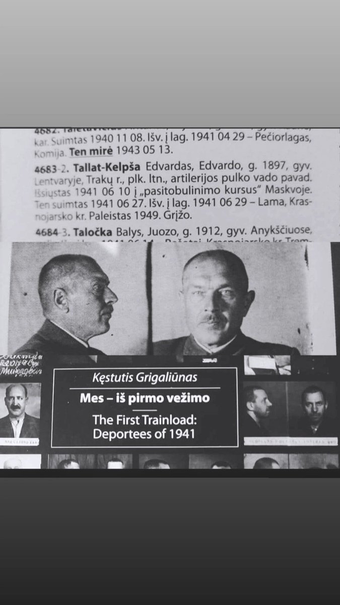 rima_medUA's tweet photo. I am American but my roots are Lithuanian. russia is my enemy. 

I know this enemy. It took everything from my family, including their lives and homeland. But they fought back anyway despite being murdered by the russians, exiled to Siberia, forced to run, etc. They were Lithuanian partisan fighters, translators, doctors, and rescuers.

Part of my family managed to escape and lived in displaced persons camps for 5 years before being accepted by America as war refugees. The other part of my family that wasn't killed was exiled to Siberia. 

My great grandparents died never seeing Lithuania become free again. It would become free a few years after their deaths. 

It is a pain I wish on no one. 

russia is an ememy to the free world. History shows it. It's unfathomable to me that anyone could think otherwise.