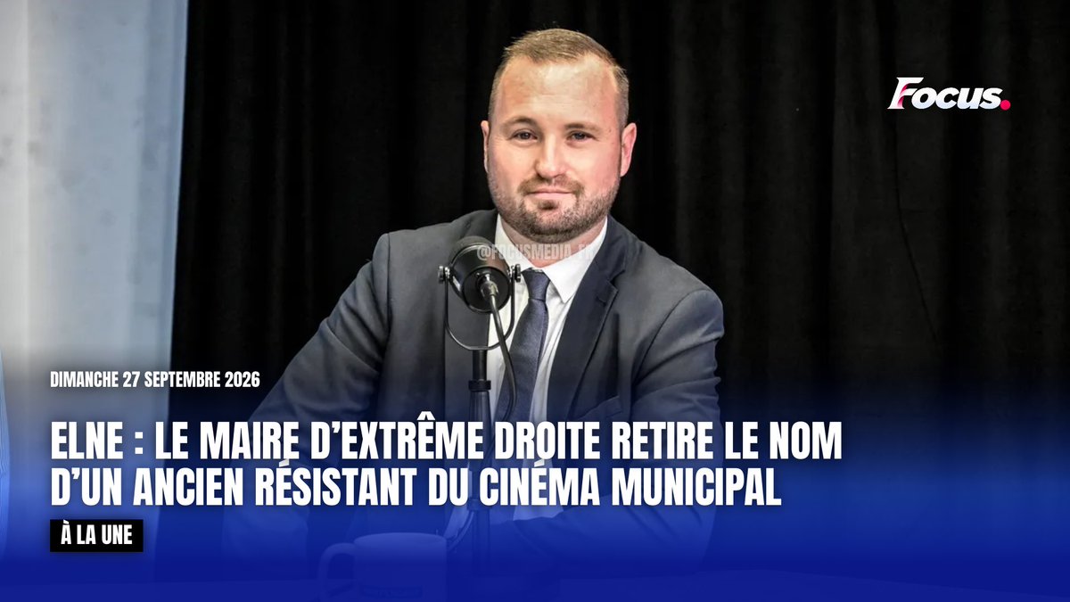 FocusMedia_Fr's tweet photo. 🇫🇷 🏛️ FLASH INFO — ELNE : LE MAIRE D’EXTRÊME DROITE RETIRE LE NOM D’UN ANCIEN RÉSISTANT DU CINÉMA MUNICIPAL

À Elne, dans les Pyrénées-Orientales, la majorité de Steve Fortel, maire classé divers extrême droite par la préfecture, a décidé de débaptiser le cinéma municipal René-Vautier. 

René Vautier, résistant dès l’âge de 16 ans et décoré de la Croix de guerre, était également un cinéaste anticolonialiste engagé en faveur de l’indépendance de l’Algérie. 

Le maire explique vouloir « ne pas politiser la culture » et affirme que s’il doit retirer à l’avenir d’autres noms liés à des personnes ayant soutenu le FLN, « je le ferai ». 

Le cinéma rouvrira le 3 octobre sous le nom « La Bobine illibérienne ».