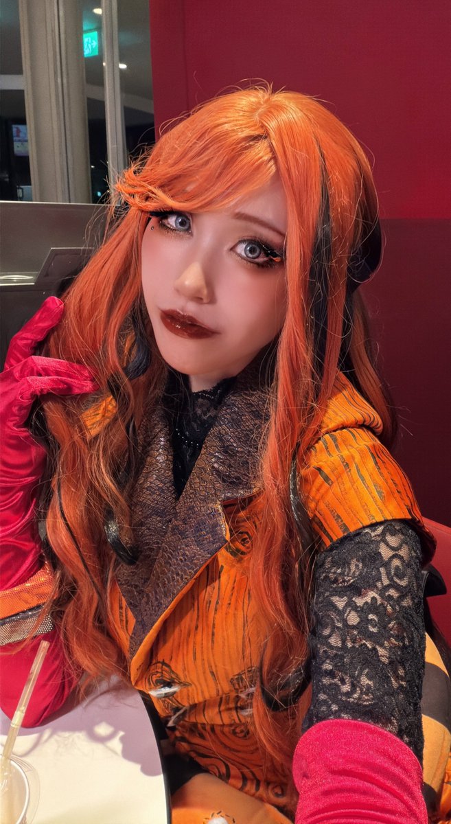 rourou1031's tweet photo. 🐍ー！結構塗ったのにメイクが映らない！

 #Dハロ  
 #Dハロ仮装  
 #Dハロ仮装2026 https://t.co/AdLHKjyAgt