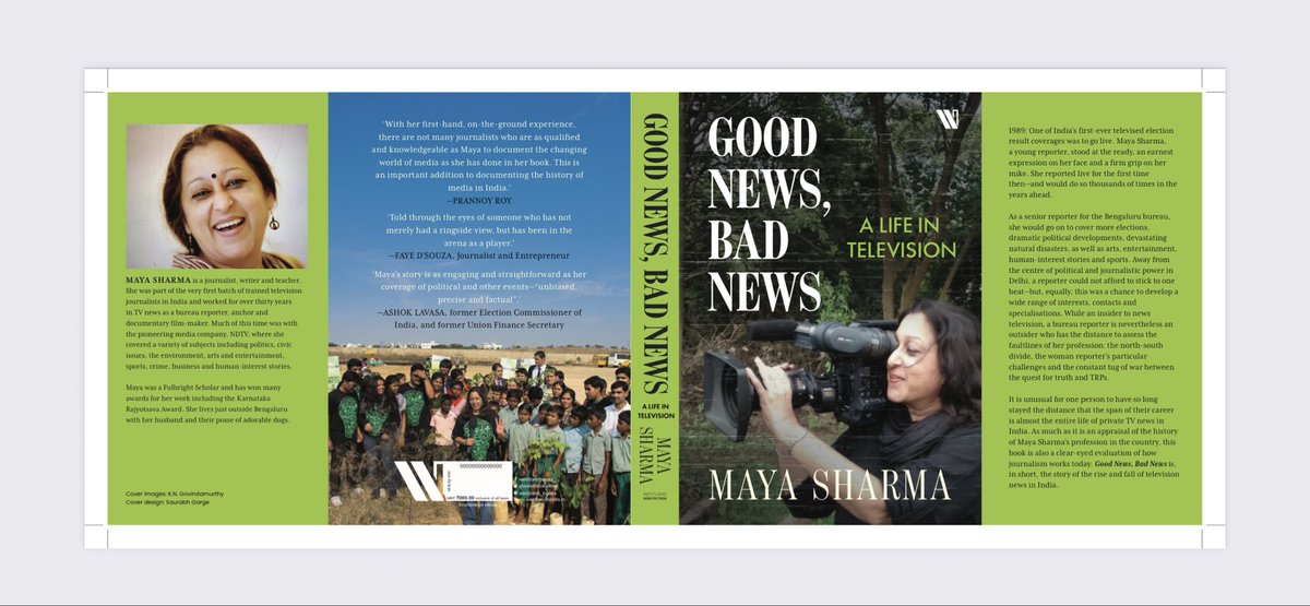 MsMayaSharma's tweet photo. Writing this book was so important to me at a professional and also a very personal level - and I always want to know how a reader responds. 

Thrilled to see this review in Deccan Herald! 😊

‘Good News, Bad News’ 

https://t.co/Vj4kxn162c https://t.co/t8sOfJXzUZ