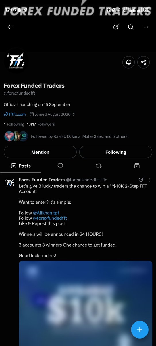 officialn9or's tweet photo. @forexfundedfft @Alikhan_tpt Done https://t.co/fmDRzKi527