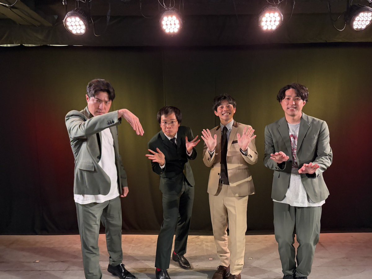 omiya_yoshimoto's tweet photo. 『#ダイタクの即漫倶楽部』

ご来場・ご視聴ありがとうございました！🙌

ダイタクとインテイクが即興で出されたお題や展開、ワード、オチを使って漫才をしました👬🎙️

トーク部分では、
・東京吉本芸人の父と呼ばれている”あの作家”に認めてもらうため、インテイクが取った行動とは！？🔥
・インテイク・まえかずが地元・青森への愛を語る！🍎
など

2組の即興漫才を、ぜひ見逃し配信でもお楽しみください！🤣

📺 見逃し配信はこちら！👇
https://t.co/QR0ZTq12OB