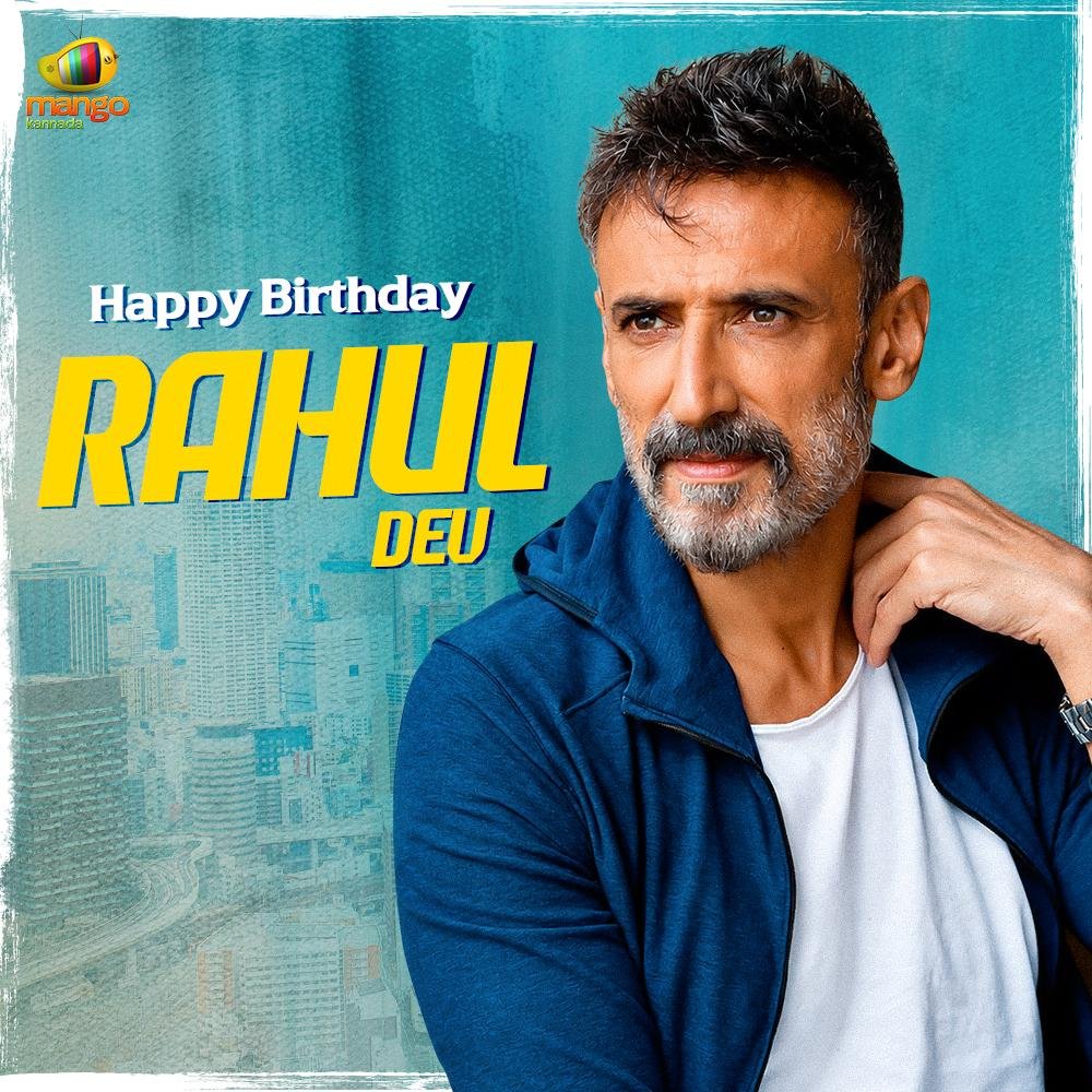 MangoKannadaOff's tweet photo. Wishing the ever-charismatic Rahul Dev a very Happy Birthday! 🎂🔥
#RahulDev #HappyBirthdayRahulDev #HBDRahulDev #birthdaywishes🎂 #MangoKannada https://t.co/pvCQfXaNn5