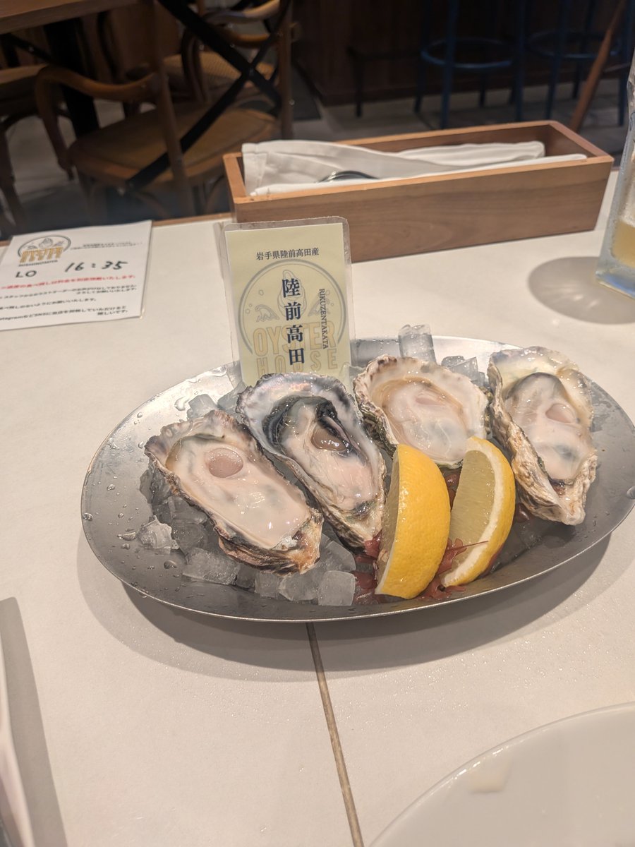 kanasualady's tweet photo. 英気を養いに
牡蠣食べ放題90分！！ https://t.co/vIDfR9sgBU