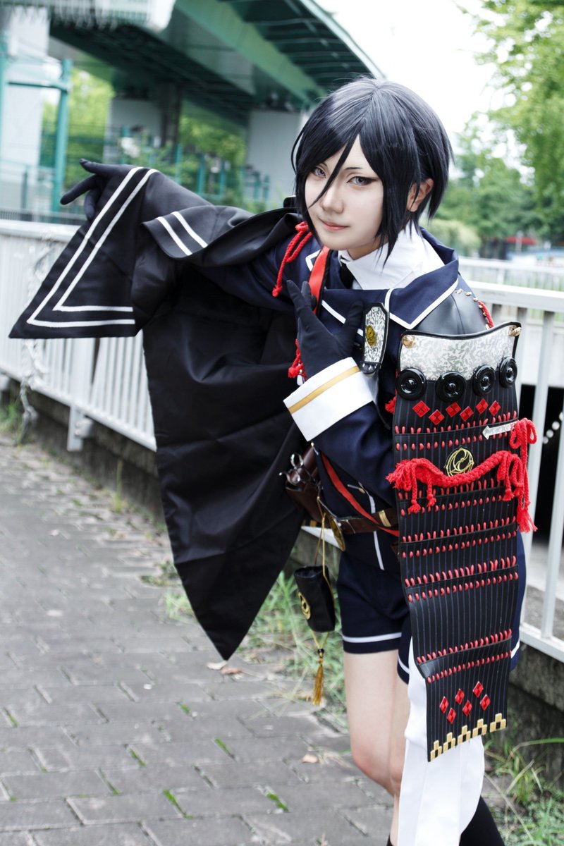 ramune_neruneru's tweet photo. cosplay/刀剣乱舞
No.50

　　　　これからも
　　　　　　　大将の守り刀として

#OSUコス https://t.co/x4jTmJqR6u
