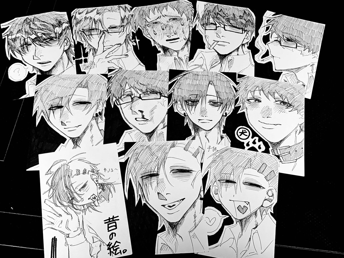 raaluu01's tweet photo. 今日の収穫。ボールペンしか無かったから一発描き、、、泣
誰かｵﾚを見つけて https://t.co/TEjSOfNPBg